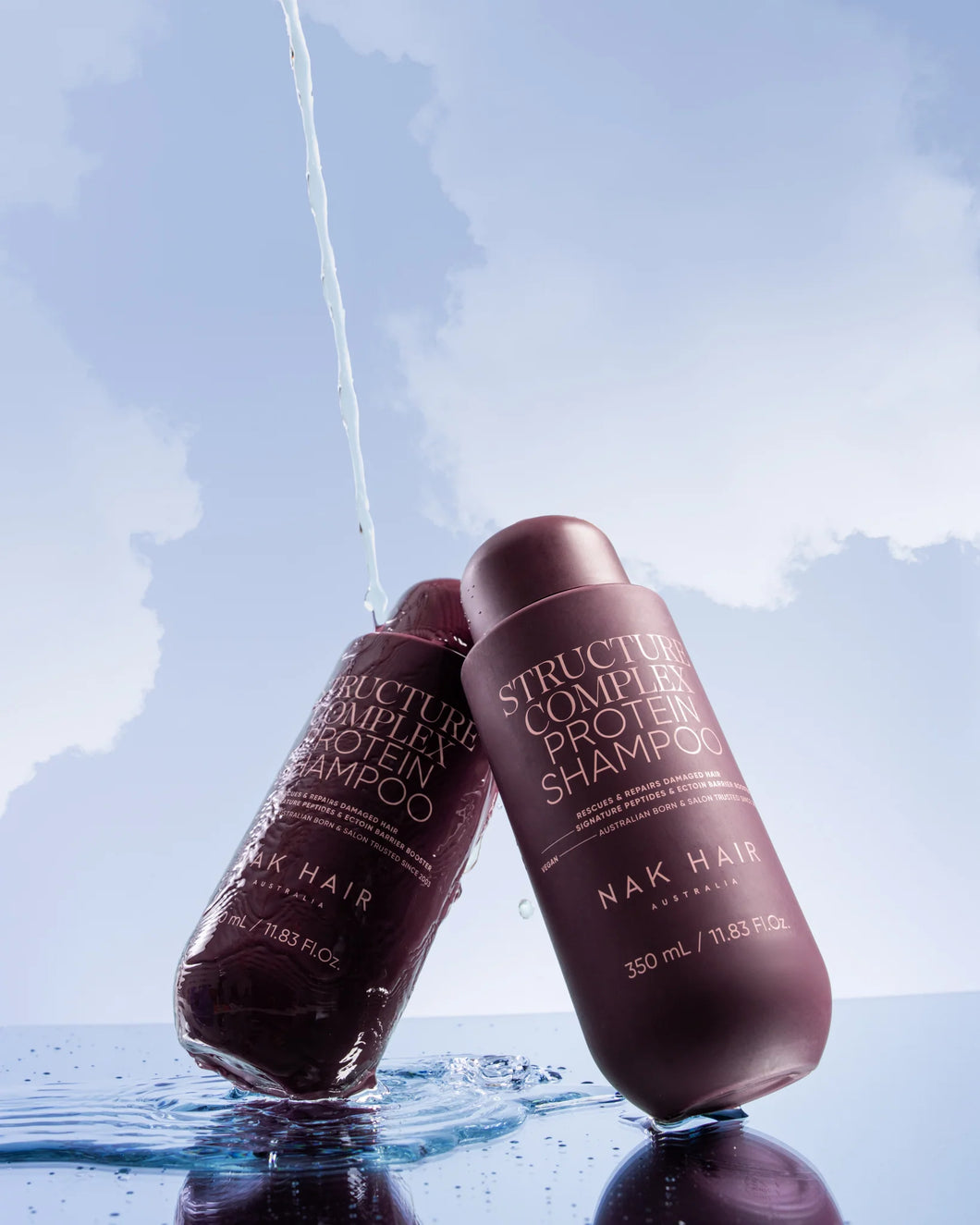 NAK HAIR -Structure Complex Protein Shampoo & Conditioner 350ml