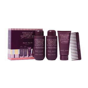 NAK HAIR - Structure Complex Trio Shampoo and Conditioner 350ml + Treatment 150ml